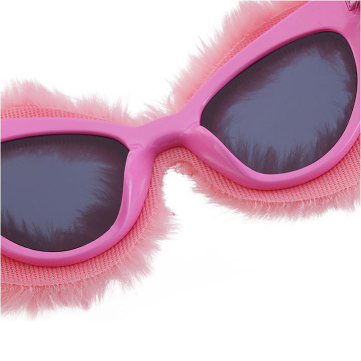 luxury-faux-fur-adorned-fur-eyewear-glasses-accessory-in-photography-eye-catching-covered-womens-sunglasses-cat