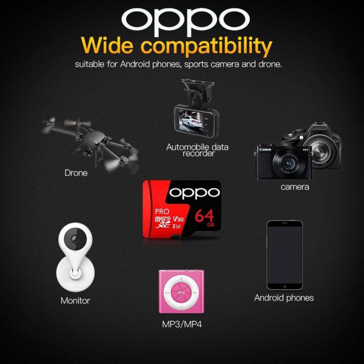 สินค้าดั้งเดิม-ฟรี-cod-oppo-pro-การ์ด-micro-sd-u3-v30-sdhc-sdxc-tf-การ์ดความจำ1tb-512gb-256gb-128gb