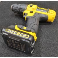 DEWALT สว่านกระแทกไร้สาย 10มม. 12V รุ่น DCD716C2K-B1 พร้อมแบตเตอรี่ 1.3Ah 2 ก้อน By-AjuShop