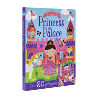 Make your own Princess Palace childrens activities cardboard book English Creative handmade story picture book English original book