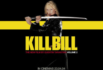 โปสเตอร์ หนัง Kill Bill  นางฟ้าซามูไร  Poster  Decor  วินเทจ แต่งห้อง แต่งร้าน ภาพติดผนัง ภาพพิมพ์ ของแต่งบ้าน ร้านคนไทย 77Poster