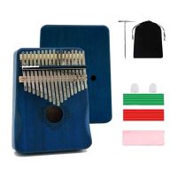 【YF】 17 Keys Wood Kalimba Thumb Easy-to-Learn Musical Mbira Instrument Kids Adult Gifts