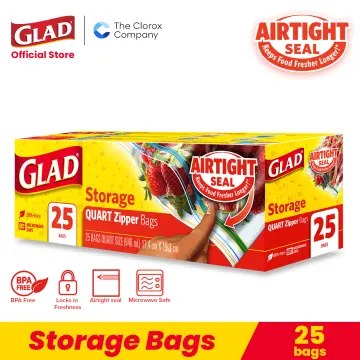 Glad® Storage Bag 25 ct Quart - Glad Philippines