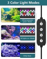 3045ซม. Aquarium Light โคมไฟตู้ปลา Smart และ Waterproof Full Spectrum Aquarium Led Lightings สำหรับปลูกพืชตกแต่ง