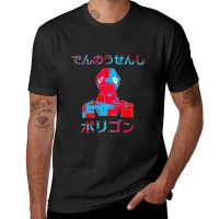 เสื้อยืดลายทหารไฟฟ้า Porygon เสื้อยืดประเสริฐ