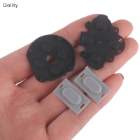 Dolity 4ชิ้น/เซ็ตซิลิโคนยางปุ่มเปลี่ยนแผ่นนำไฟฟ้าสำหรับ PSP 1000