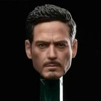 1/12 tony stark man head sculpt w/แว่นกันแดด 6 shf male โมเดลตุ๊กตาของเล่นสําหรับเด็ก