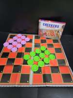 CHECKERS  กระดานหมากฮอส  ขนาดมาตรฐาน 30x30 ซม.