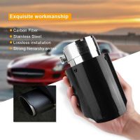 [COD] Carbon Car Exhaust Pipe Muffler End Tailpipe for SUV 63mm 89mm