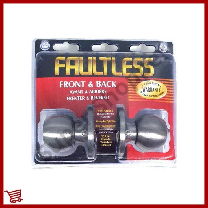 Bawey Faultless Twist Lock Door Knob Lock Set Lazada PH