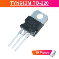 10Pcs TYN612M TO-220 TYN 612M TYN612MRG TO220 12A/600V SCR ใหม่ Original