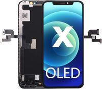 OLED Pantalla สำหรับ X LCD XR 11หน้าจอโอแอลอีดีชิ้นส่วนจอสัมผัสแอลซีดีของเครื่องแปลงดิจิทัลสำหรับ XS Max LCD แทนที่