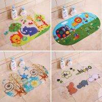 【CC】✣  Colorful Mats Shower Bathtub Children Cartoon With Cup Accessories