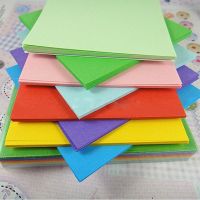 100Pc 10cm Origami Square Paper Double Sided Coloured Craft DIY Colorful Scrapbooking New Handmade Paper Mix color Paper