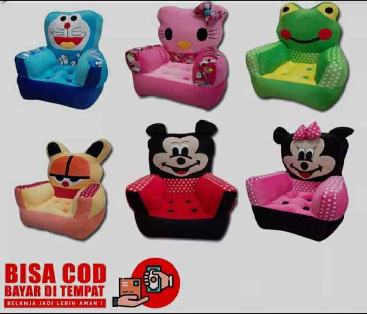 SOFA DUDUK ANAK KARAKTER / SOFA DUDUK LUCU/ SOFA DUDUK TERLARIS