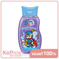 D-nee Kids Head Body Bath Pump 200ml [Violet] ดีนี่ ผลิตภัณฑ์สบู่เหลวเพื่อผิวและผม กลิ่นแฮปปี้ เบอร์รี่