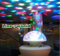 ไฟดิสโก้ LED Disco mini ball speaker