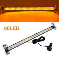 80ไฟ LED Strobe สำหรับไฟเตือนเตาย่างฉุกเฉินอัตโนมัติ80 Led Windshield Bar Traffic ที่ปรึกษาไฟฉาย12V 24V Car Accessor