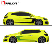 2pcslot 200x40cm Flying Decor Bumper Both Body Sides Stickers Decals Car Wrap Vinyl Film Automobiles Products Car Accessories