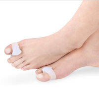 1 คู่ Toe ซิลิโคน Bunion Guard Foot Care Orthopedic Toe Separators Finger Toe Separator Correction Pad เครื่องมือดูแลเท้า