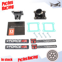 รถจักรยานยนต์ V Force Reed Valve V4R83A ระบบคาร์บอนไฟเบอร์พร้อมท่อร่วมไอดีสำหรับ Suzuki RM 85 2002-2019