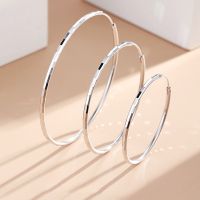 [COD] 2021 new trendy needle earrings female temperament net red big circle summer atmosphere