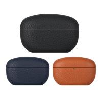 Wireless Earbuds Sleeve Dustproof Leather Sleeve Skin Protector for WF-1000XM5 Earphone Supplies for Travel Home Outgoing in style