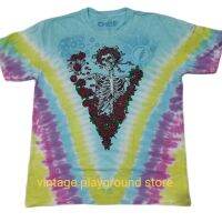 เสื้อมัดย้อมวี Grateful Dead งาน LIQUID BLUE ลิขสิทธิ์แท้