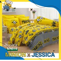 JESSICA ชุดเครื่องนอน / ผ้านวม /ผ้าปู JESSICA Minion wonderful bedding MN 016 มินเนี่ยน ผ้านวม ผ้าปู เจสสิก้า