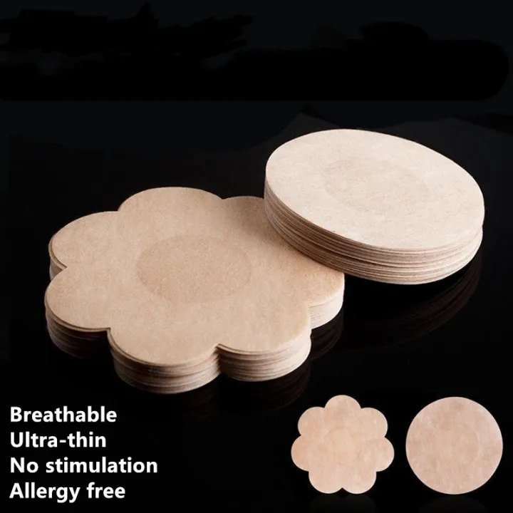 Women Self Adhesive Disposable Breast Bra Nipple Cover Pad Pasties Pad