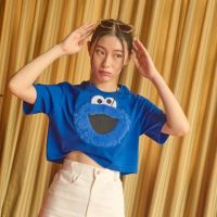 ?Hot Sale! เสื้อครอป Cookie Monster สุดฮอต!