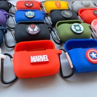 Marvel Captain America for AirPods Pro 1 2 3 Case Iron Man Thor Wireless Bluetooth Earphone Silicone Funda for Apple Air Pods