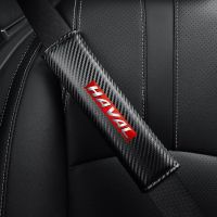 2Pcs Carbon Fiber Car Seat Belt Cover Shoulder Protective Pads for HAVAL H1 H2 H6 H7 H4 H9 F5 F7 F9 H2S  Car Accessors Seat Covers