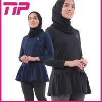 Baju Sukan Iyra Lengan Panjang Cutting Longgar Cepat Kering Sport Shirt/Yoga Shirt Sleeve Loose Cut