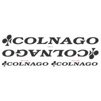 Colnago Old Font 4ชิ้นใหม่ตัดไวนิลออกขี่จักรยาน Campagnolo สติ๊กเกอร์สัญลักษณ์จักรยานเสือหมอบกรอบ