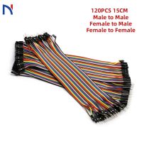 120PCS 15cm Dupont Line Male to Male Female to Male and Female to Female Jumper Wire Dupont Cable 40Pcs For arduino DIY KIT