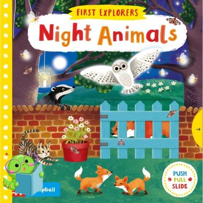everything is possible. ! หนังสือนิทานภาษาอังกฤษ Night Animals (First Explorers) Board book