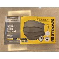 ?สินค้าขายดี? [Merlot]หน้ากากอนามัย NEUTROVIS 4-PLY &amp; 3-PLY PREMIUM MEDICAL FACE MASK - READY STOCK สินค้านำเข้า%