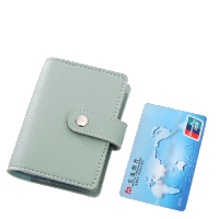 New Anti-theft ID Credit Card Holder Fashion Womens 26 Cards Slim PU Leather Pocket Case Purse Wallet for Women Men Female 2022 Card Holders