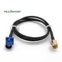 ALLiSHOP SMA Male To Fakra C male RG174 cable assembly Jumper Pigtail RF GPS Antenna Wire Connector 3/6/9/12/15M Electrical Connectors