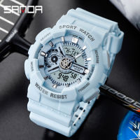 SANDA G Military Shock Men Watches Sport Watch LED Digital Waterproof Casual Fashion Quartz Watch Male Clock relogios masculino