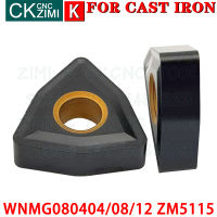 WNMG080408 WNMG080412 ZM5115คาร์ไบด์แทรกภายนอก Tunring แทรกเครื่องมือ CNC โลหะกลึงเครื่องมือตัดสำหรับเหล็กหล่อ