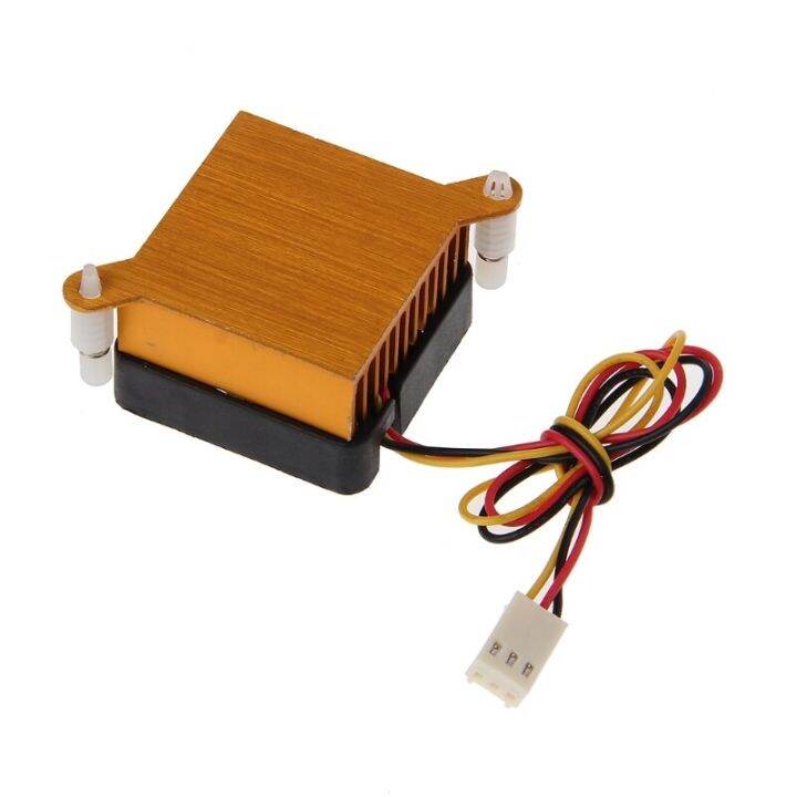 Pc Northbridge Chipset Aluminium Cooler Heatsink 40mm Fan For 3d