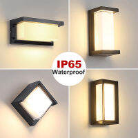 2021Modern LED wall lamp Nordic IP65 waterproof sconces light indoor and outdoor lighting garden courtyard fence balcony decor stair