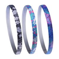 【CW】 Colored Sweatband Football Headband Anti slip Elastic Thin Fashion Hair Band Accessories Yoga 274675