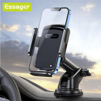 ESSAGER EasyTok ที่ยึดโทรศัพท์ในรถรถกึ่งมีที่ล็อกได้,ที่ยึดโทรศัพท์นำทางติดรถยนต์แบบกึ่งอัตโนมัติ