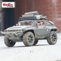 Maisto โมเดล1:24 Hummer HX โมเดลรถของเล่นโลหะหล่อจากโลหะโมเดลรถจำลองของสะสมของขวัญสำหรับเด็ก