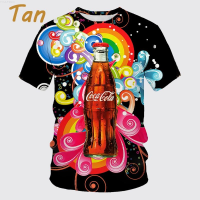 Coca-Cola Coke Cool Red Hiphop 3D Print Women Men Summer Shirt Casual short sleeve 17{trading up}