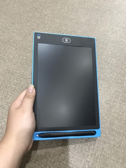 Bảng vẽ điện tử thông minh tự xoá - size 8.5 inch - màu xanh dương - ảnh sản phẩm 3