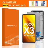 6.67 Original For Xiaomi POCO X3 Display LCD Touch Screen Digitizer For POCO X3 Pro NFC LCD Replacement M2007J20CG Display Projector Screens